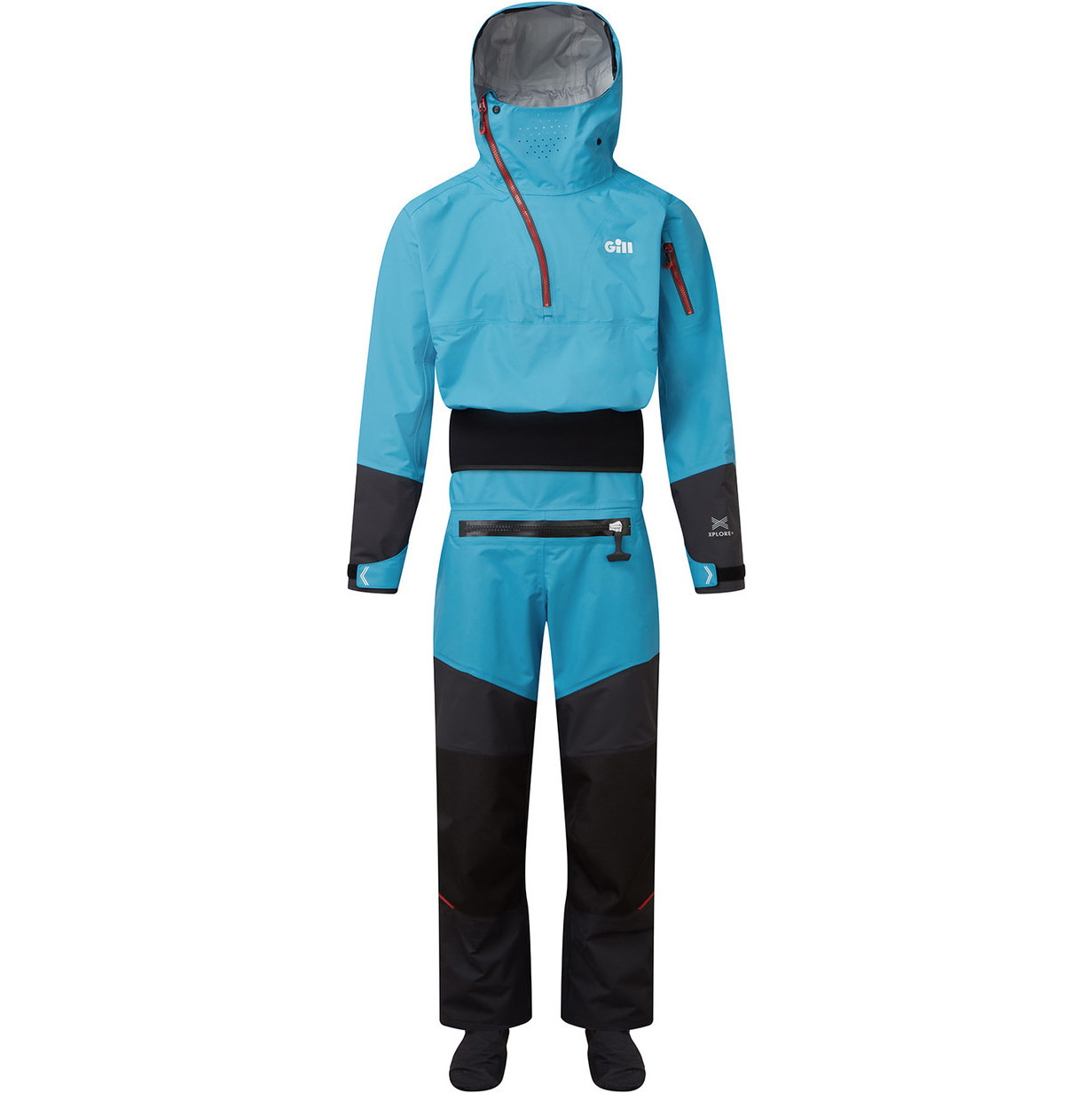 2025 Gill Verso Back Zip Drysuit 4805SE - Bluejay